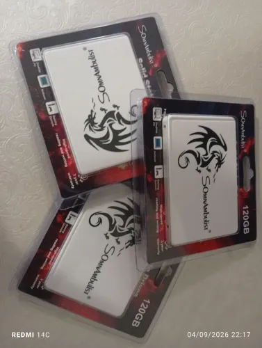SSD 120gb Novo