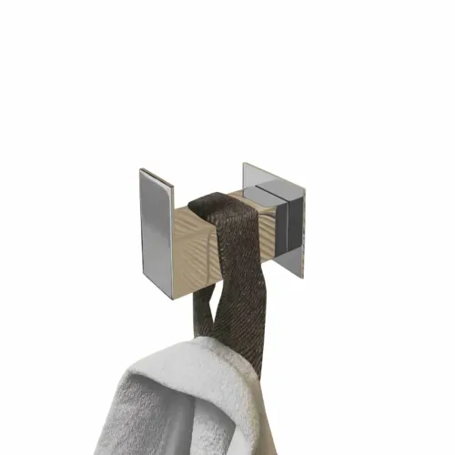 Cabide Gancho Para Toalha para Banheiro Lavabo Aço Inox