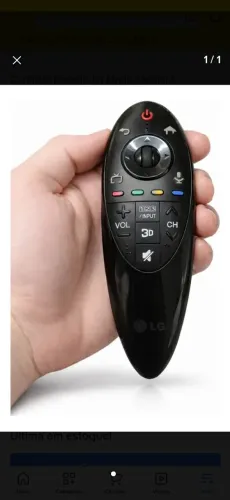 Controle LG magic ammr 500g