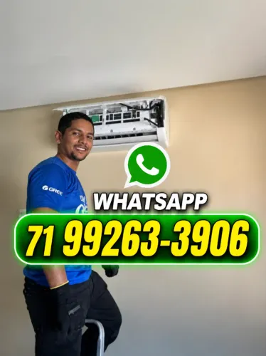 Manutenção de Ar-condicionados WHATSAPP (71)9 9263-39O6