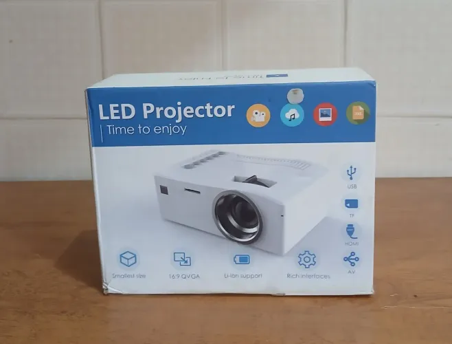 LED Projctor Time to enjoy