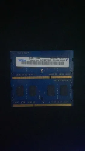 ? Kit 2x Memória RAM DDR3 para Notebook 8GB 1333MHz (16GB) - 100% Funcionando