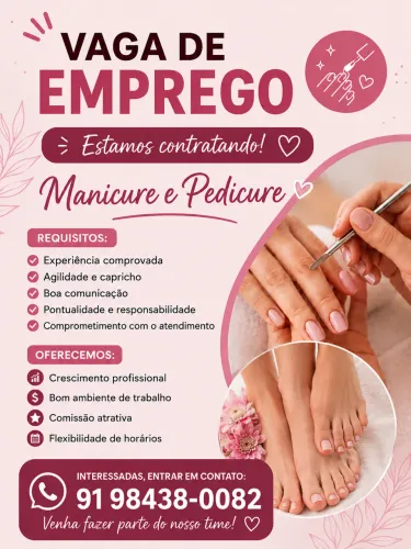 Vaga de emprego 