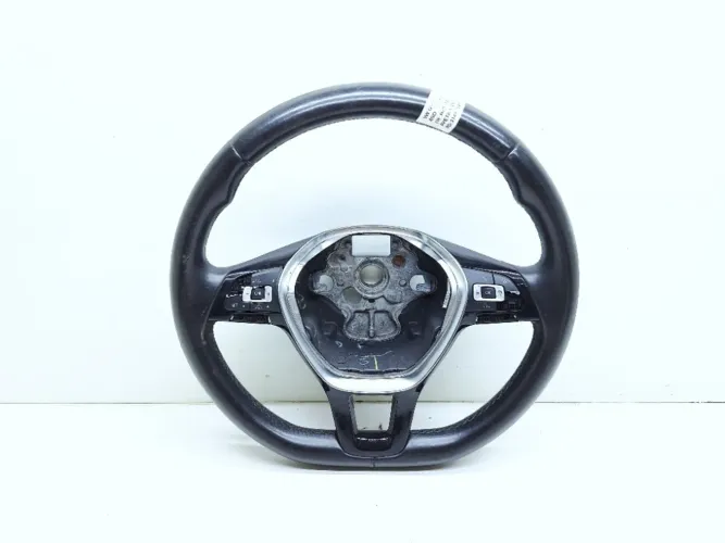 Volante Aro Direção C Comando Vw Golf Tsi 1.0 2017 Preto