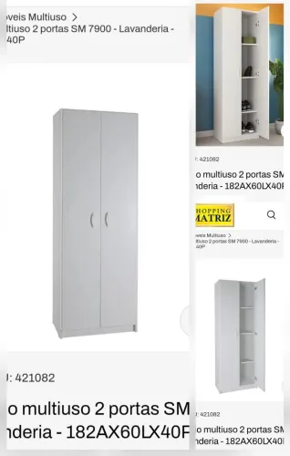 Armário Organizador Duas portas