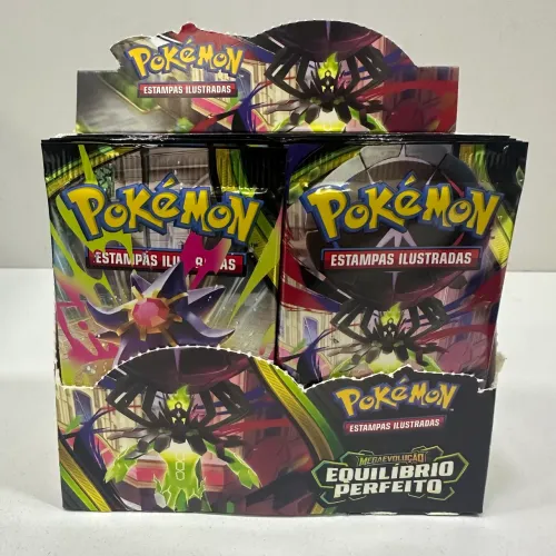 Booster Display 36 Boosters Equilíbrio Perfeito Pokémon TCG - FFSTOREGAMES