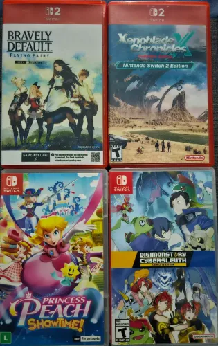 Jogos nintendo switch 1 e 2