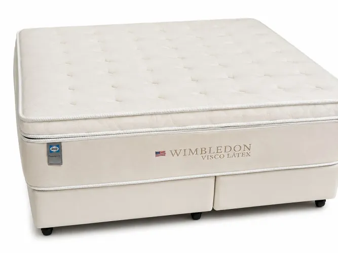 Cama box com colchão queem