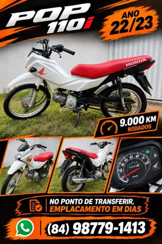 Honda Pop 110i 2023 9.000 km