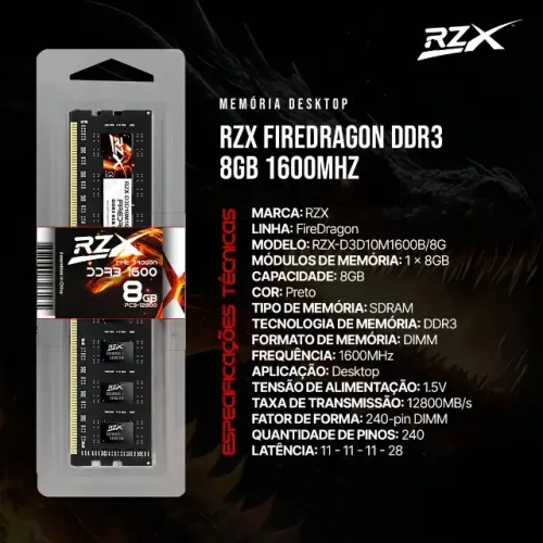 2x Memoria RAM DDR3