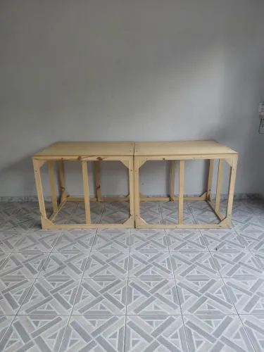 Mesa cubo desmontável (decoração de festas)