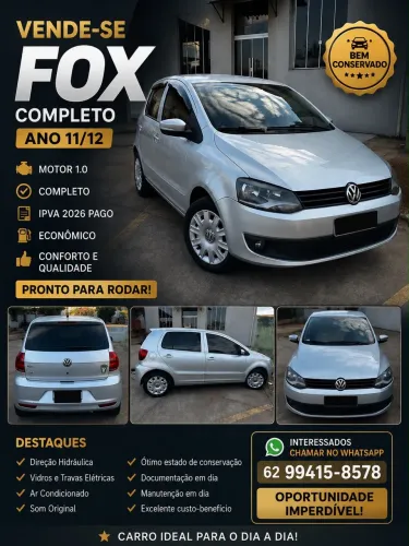 Volkswagen Fox 1.0 MI Total Flex 8V 5P 2012