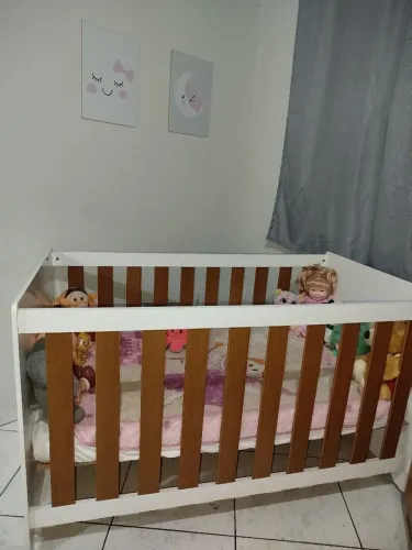 Berço 2em1+ colchão