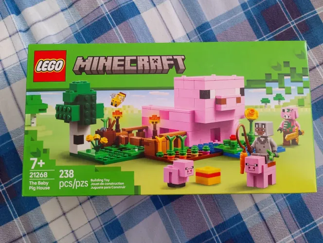 LEGO Minecraft casa do porco bebê 