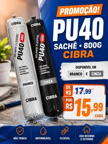 PU40 Sachê 800g - Cibra
