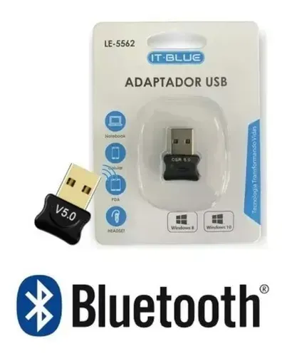 Adaptador Bluetooth 5.0 para USB LE-5562 - It-Blue