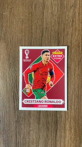 Figurinha Legend Copa 2022 - Cristiano Ronaldo