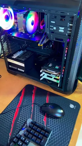 PC Gamer i5 9600K + 32GB DDR4 + RX570 4GB + MONITOR ACER 180htz - COMPLETO