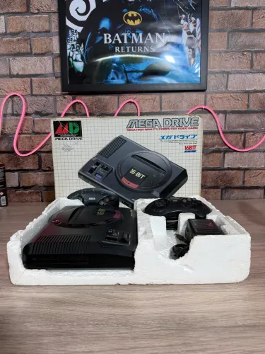 Mega Drive Japonês com Caixa