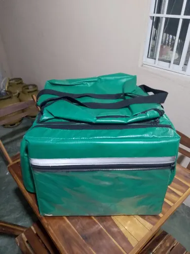 Bag verde impermeável