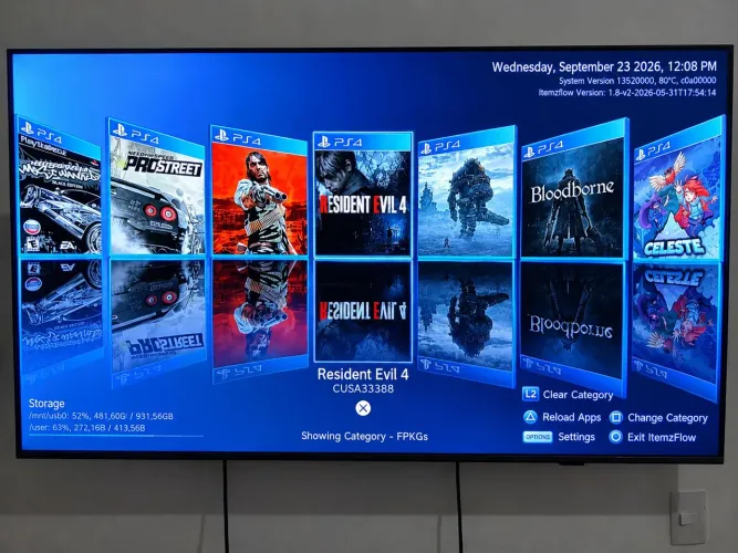 Ps4 Lotado De Jogos