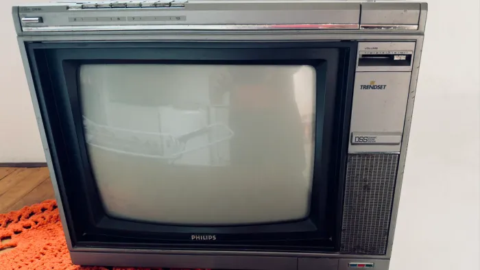 TV antiga - Decoração