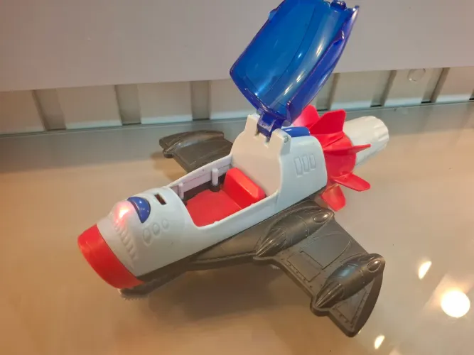 Brinquedo foguete espacial alpha star! Imaginext