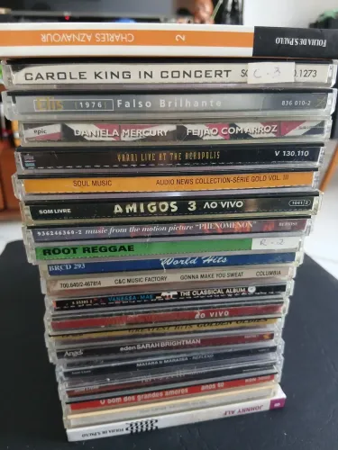 Lote 20 CD's variados original 