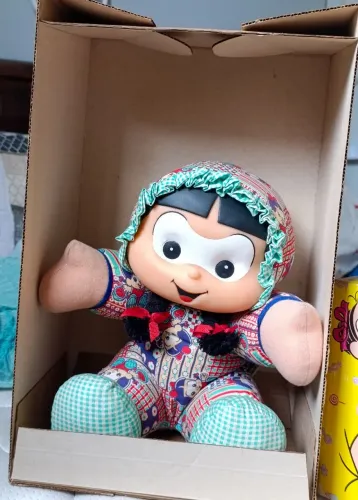 Boneca Mônica Baby Multibrink Anos 90/2000 - Na Caixa Original (Rara)
