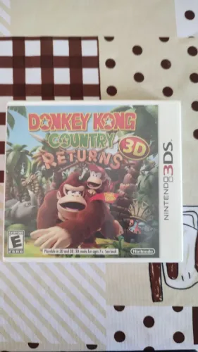 Donkey Kong Country Returns 3D Lacrado - Nintendo 3DS
