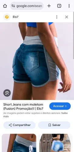 Short feminino