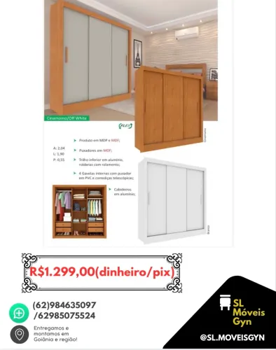 Guarda Roupa z8282