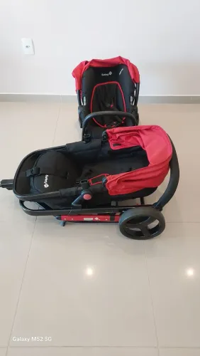 Carrinho De Bebê 3 Rodas Travel System Safety 1st Mobi Ts