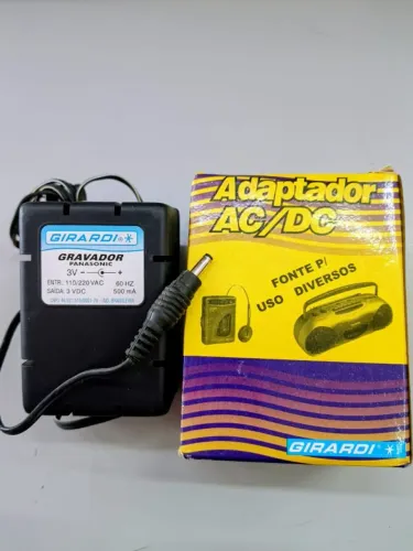 FONTE GRAVADOR PANASONIC 3V 500MA BIVOLT