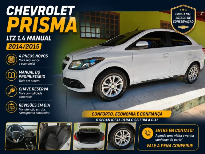 Chevrolet Prisma Sed. LTZ 1.4 8V Flexpower 4P 2015
