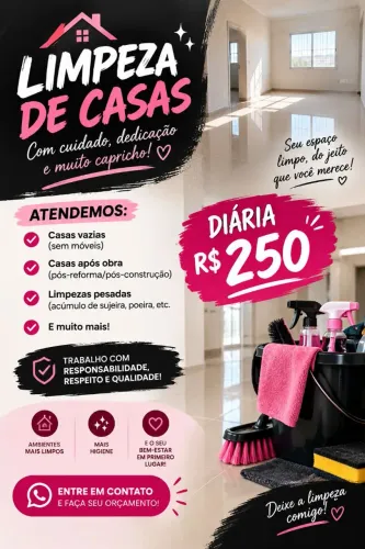 LIMPEZA PARA SUA CASA