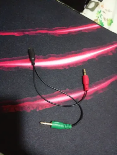 Adaptador de fone P1 para P2