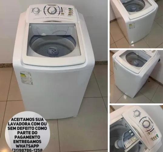 Máquina de Lavar 10kg da Electrolux c/ Garantia Entregamos
