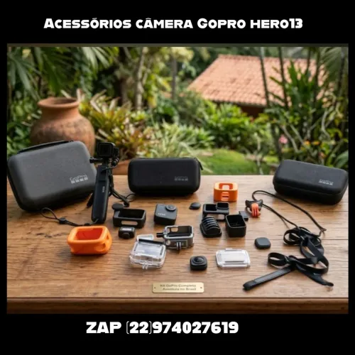 Acessórios Gopro Hero 13 vendo junto ou separado