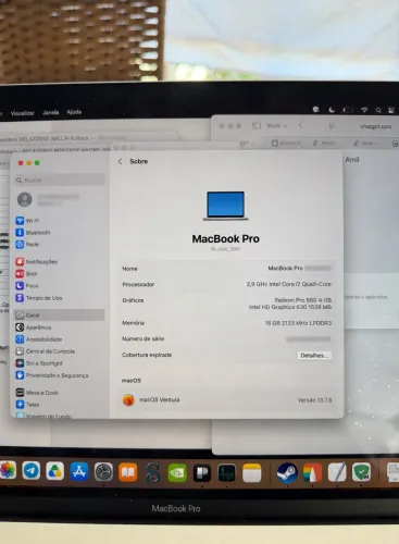 MacBook Pro 15? (2017) | Intel Core i7 | 16GB RAM | SSD 1TB | Radeon 4GB