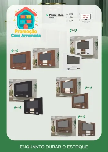 Painel para TV até 43 polegadas
