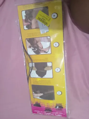 Vendo esse cabelo pois comprei mais eu não vou usa mais tá novo 