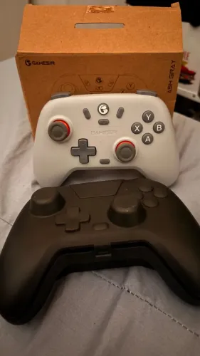 Controle de videogame sem fio com capinha