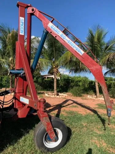 Guincho agrícola traseiro, ano 2012, roda louca e expansiva, marca PICCIN-GANG-RO-2000-BR