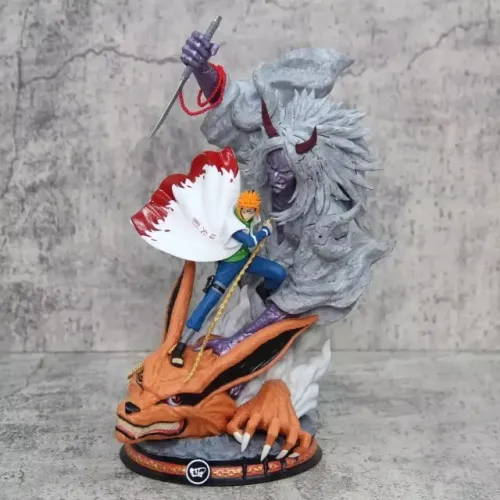Action Figure Estátua Minato Kurama 29cm - Naruto Shippuden
