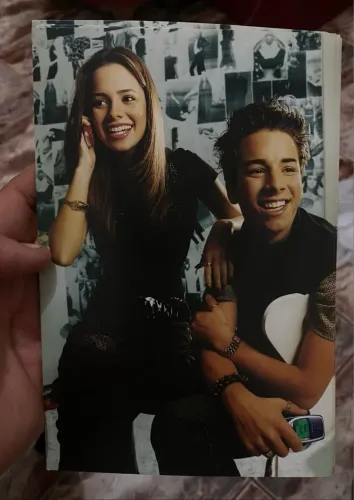 Postal Sandy e Junior Nokia frente e verso