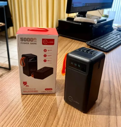 Carregador Portátil Power Bank 50000mAh Turbo 22.5W PD