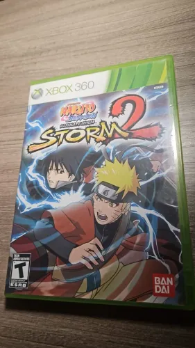 midia fisica original naruto shippuden ultimate ninja storm 2 xbox 360 original