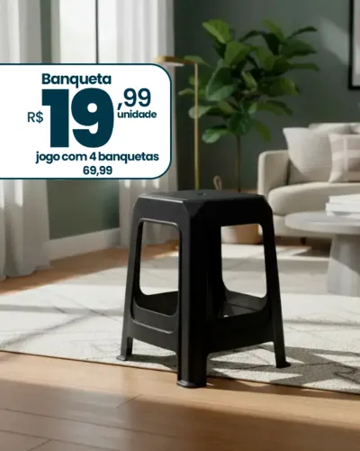 Banqueta Porto Xplast