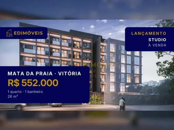 Viva com Estilo: Studio Exclusivo na Mata da Praia, Vitória!
